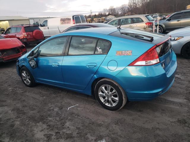 JHMZE2H70AS036877 - 2010 HONDA INSIGHT EX BLUE photo 2