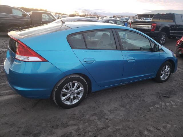 JHMZE2H70AS036877 - 2010 HONDA INSIGHT EX BLUE photo 3