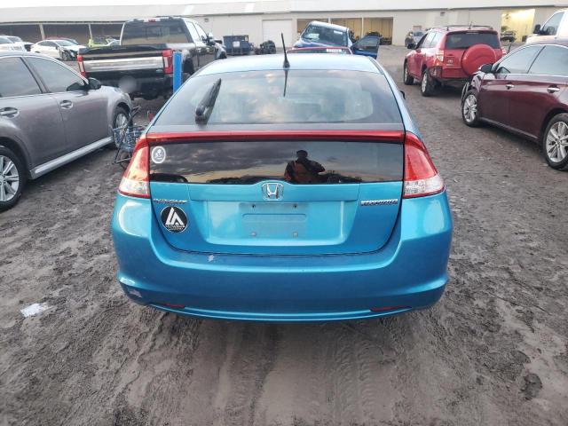 JHMZE2H70AS036877 - 2010 HONDA INSIGHT EX BLUE photo 6