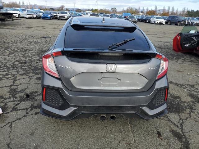 SHHFK7G41JU203051 - 2018 HONDA CIVIC SPORT GRAY photo 6