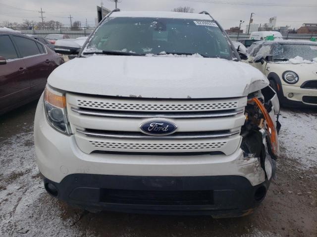 1FM5K8F89EGA32029 - 2014 FORD EXPLORER LIMITED WHITE photo 5