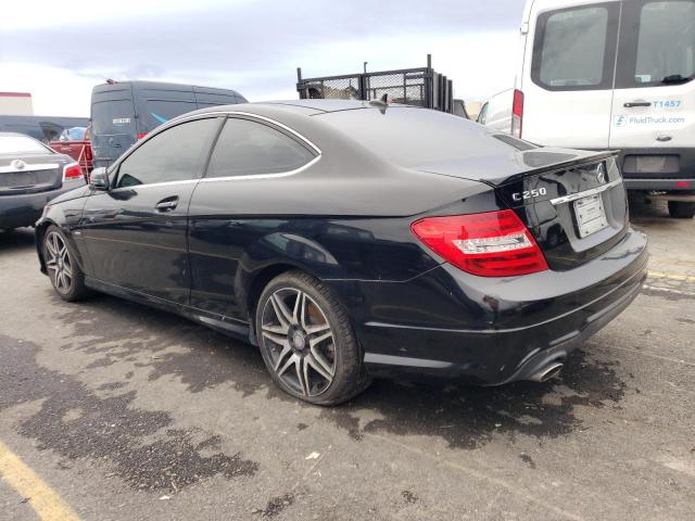 WDDGJ4HB3DG058535 - 2013 MERCEDES-BENZ C 250 BLACK photo 2