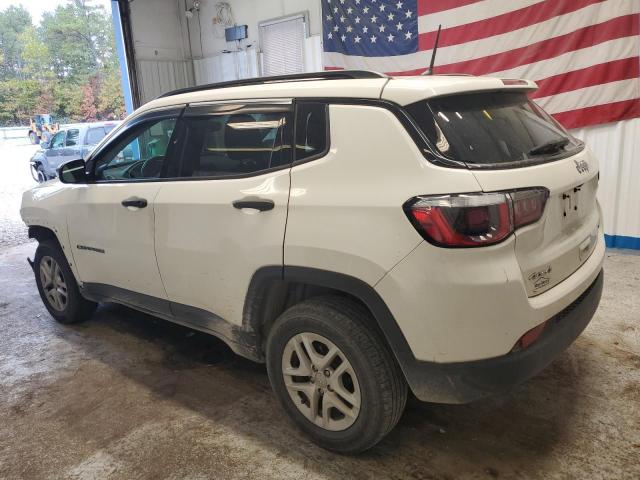 3C4NJDAB5JT303080 - 2018 JEEP COMPASS SPORT Белый фото 2