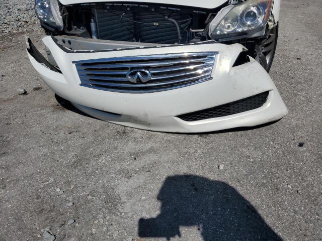 JNKCV64E09M603087 - 2009 INFINITI G37 BASE WHITE photo 12