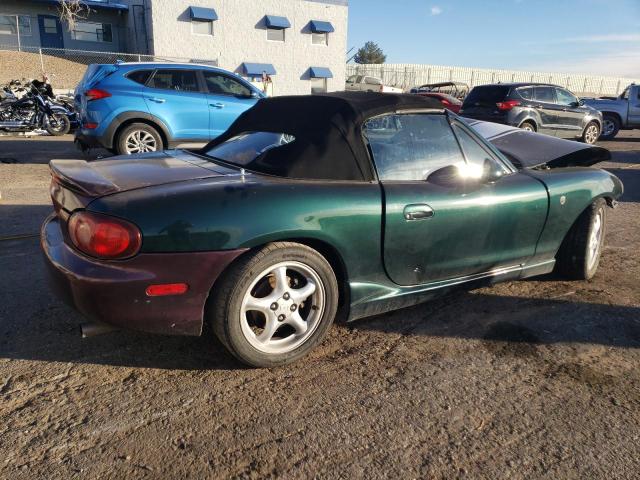 JM1NB353610216991 - 2001 MAZDA MX-5 MIATA BASE GREEN photo 3