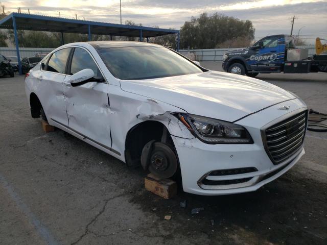 KMHGN4JE2JU233871 - 2018 GENESIS G80 BASE WHITE photo 4