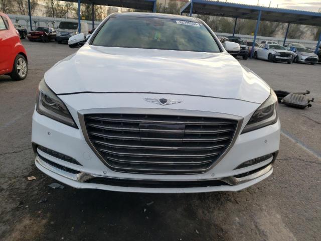 KMHGN4JE2JU233871 - 2018 GENESIS G80 BASE WHITE photo 5