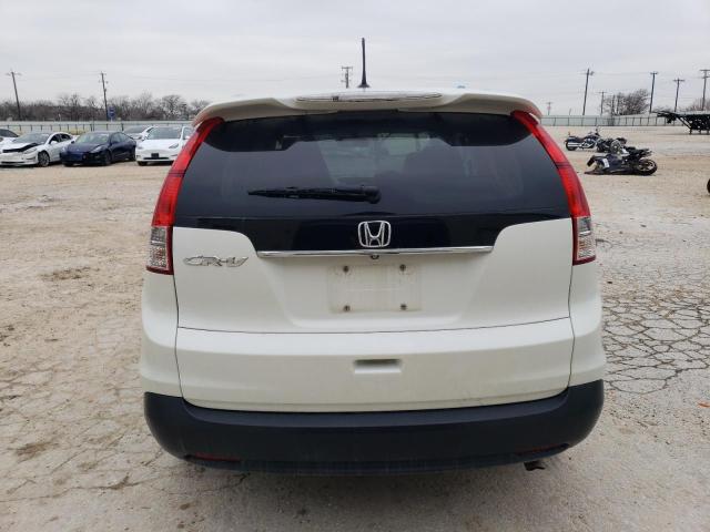 5J6RM3H74DL047769 - 2013 HONDA CR-V EXL WHITE photo 6