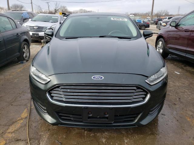 3FA6P0H78GR118109 - 2016 FORD FUSION SE GREEN photo 5