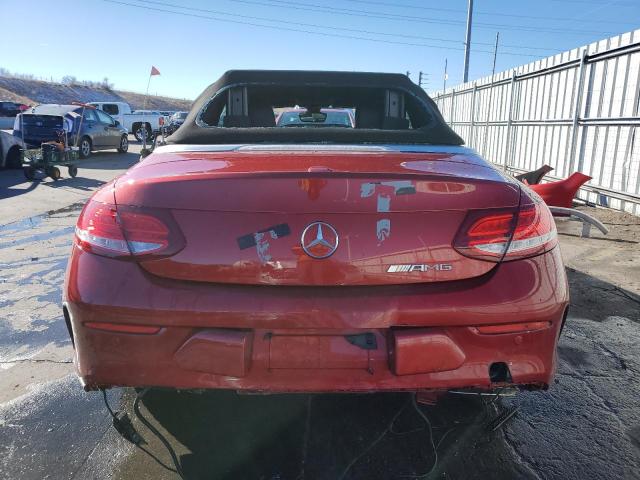 WDDWK4KB7HF428639 - 2017 MERCEDES-BENZ C 300 4MATIC RED photo 6