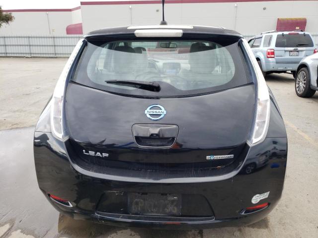 JN1AZ0CP6BT000821 - 2011 NISSAN LEAF SV BLACK photo 6