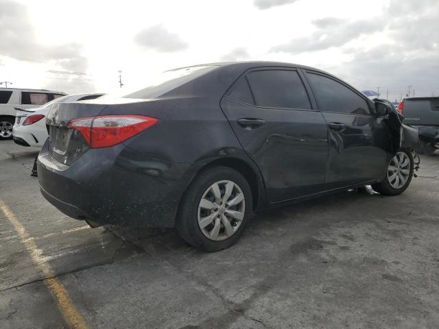 5YFBURHE0GP503464 - 2016 TOYOTA COROLLA L BLACK photo 3