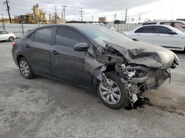 5YFBURHE0GP503464 - 2016 TOYOTA COROLLA L BLACK photo 4