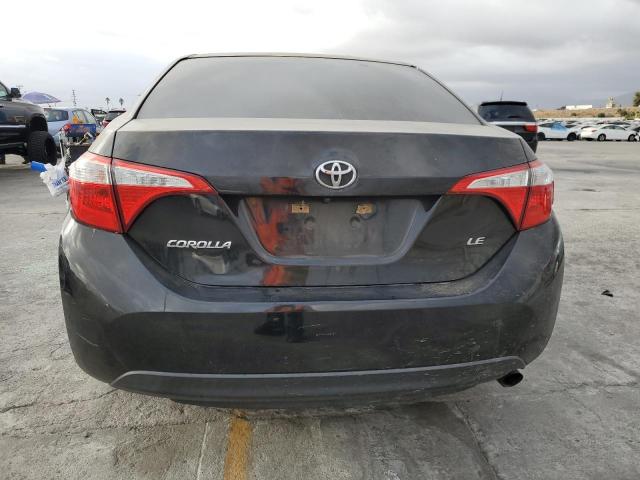 5YFBURHE0GP503464 - 2016 TOYOTA COROLLA L BLACK photo 6