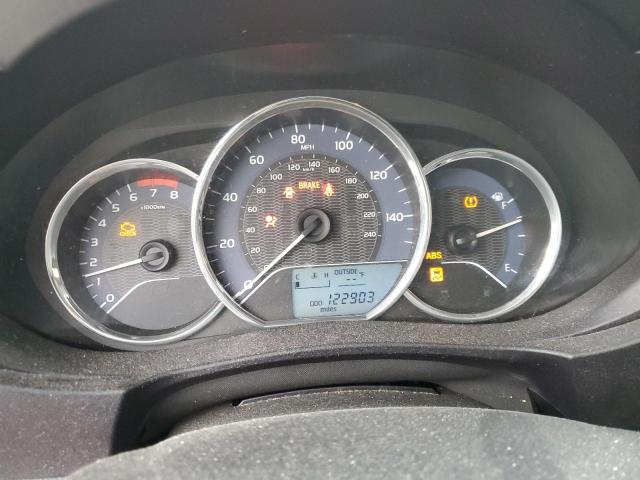 5YFBURHE0GP503464 - 2016 TOYOTA COROLLA L BLACK photo 9