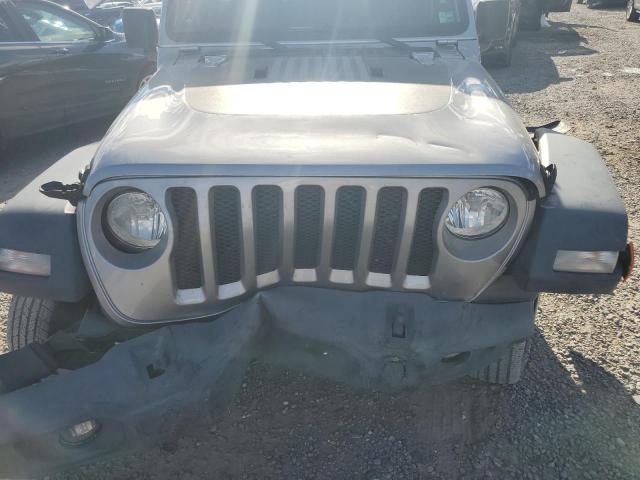 1C4HJXDG8KW506255 - 2019 JEEP WRANGLER U SPORT Gris foto 11