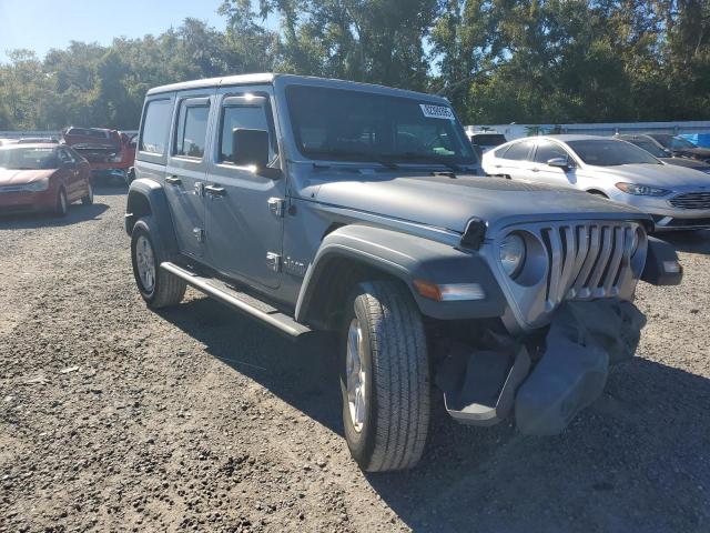 1C4HJXDG8KW506255 - 2019 JEEP WRANGLER U SPORT Gris foto 4