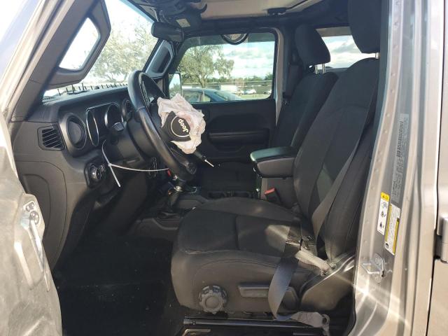 1C4HJXDG8KW506255 - 2019 JEEP WRANGLER U SPORT Gris foto 7