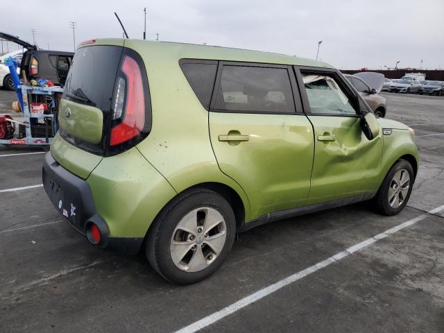 KNDJN2A22G7826707 - 2016 KIA SOUL GREEN photo 3