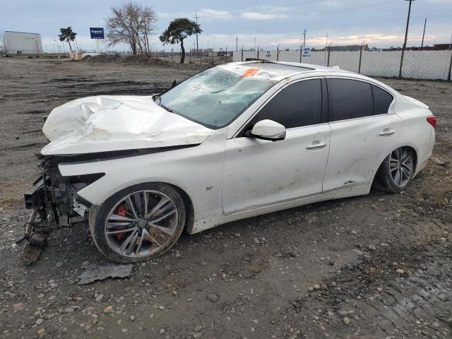 JN1BV7AR3EM699126 - 2014 INFINITI Q50 BASE WHITE photo 1