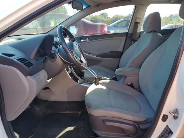 KMHCU5AE9DU078182 - 2013 HYUNDAI ACCENT GLS 白色 照片 7