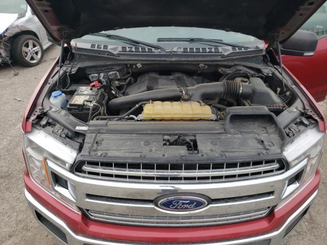 1FTEW1E49LKE20290 - 2020 FORD F150 SUPERCREW RED photo 11