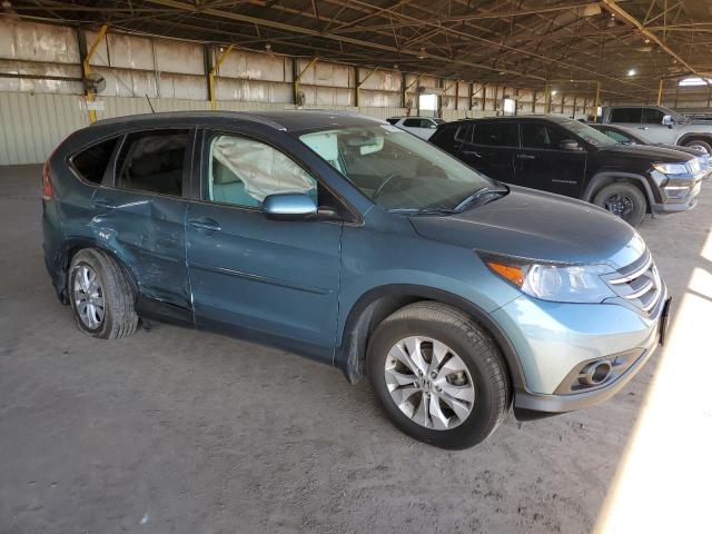 2HKRM4H79EH674243 - 2014 HONDA CR-V EXL BLUE photo 4