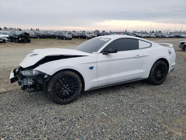1FA6P8CF7L5179395 - 2020 FORD MUSTANG GT WHITE photo 1