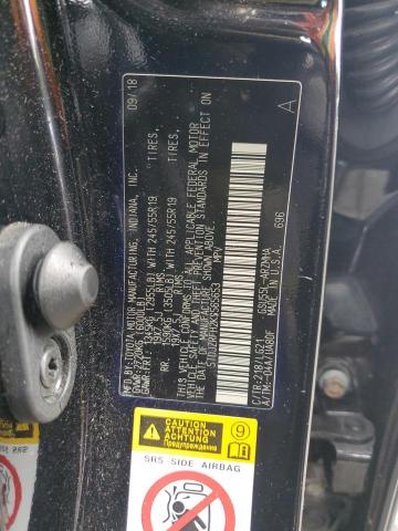 5TDJZRFH2KS565653 - 2019 TOYOTA HIGHLANDER SE 黑色 照片 13