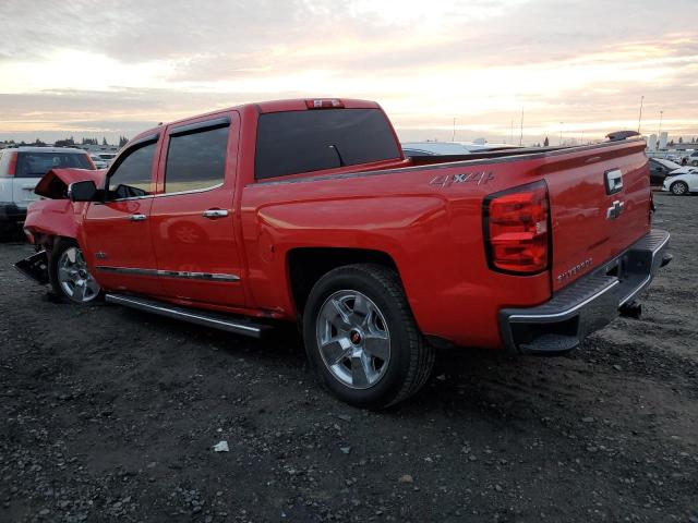 3GCUKREC2JG218070 - 2018 CHEVROLET SILVERADO K1500 LT RED photo 2