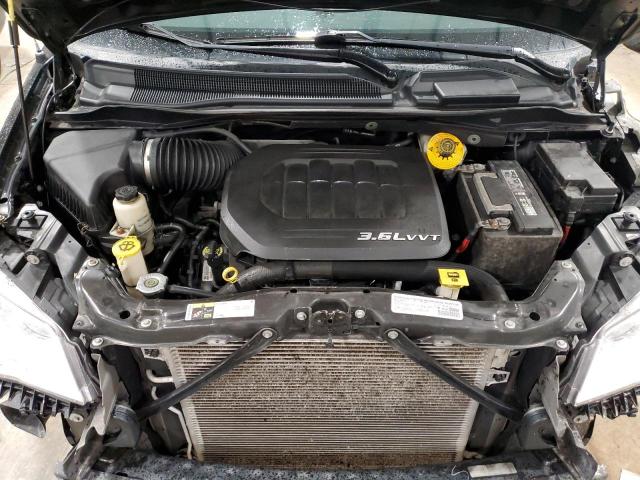 2C4RC1CG8ER466740 - 2014 CHRYSLER TOWN & COU TOURING L BLACK photo 12