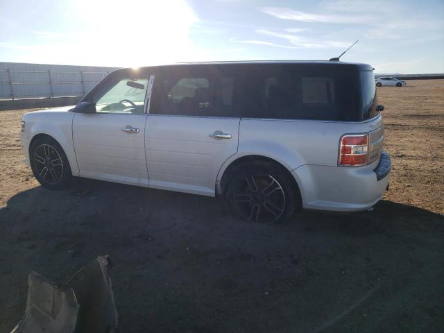 2FMGK5D83DBD02176 - 2013 FORD FLEX LIMITED WHITE photo 2