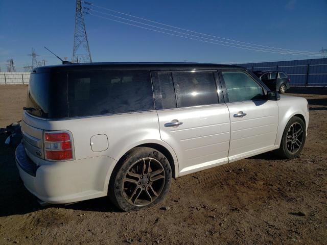 2FMGK5D83DBD02176 - 2013 FORD FLEX LIMITED WHITE photo 3