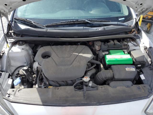 KMHCT5AE4HU347472 - 2017 HYUNDAI ACCENT SE SILVER photo 11