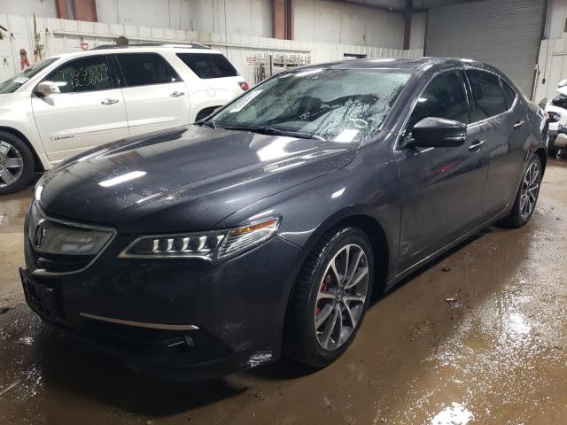 19UUB3F76GA000477 - 2016 ACURA TLX ADVANCE GRAY photo 1