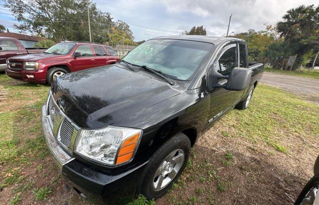 1N6BA06A76N502373 - 2006 NISSAN TITAN XE BLACK photo 2