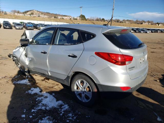 KM8JT3AC3AU097335 - 2010 HYUNDAI TUCSON GLS SILVER photo 2