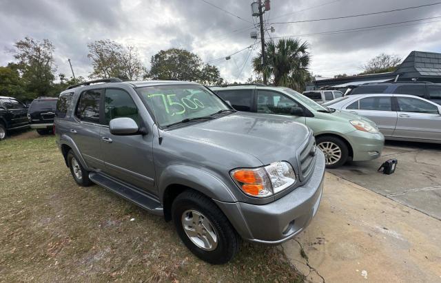 5TDZT34A03S186465 - 2003 TOYOTA SEQUOIA SR5 GRAY photo 1