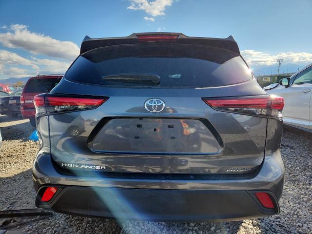 5TDKDRBH3PS527946 - 2023 TOYOTA HIGHLANDER L GRAY photo 6