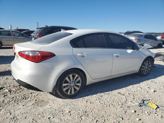 KNAFX4A60E5097241 - 2014 KIA FORTE LX WHITE photo 3