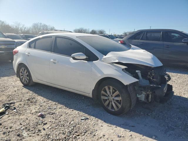 KNAFX4A60E5097241 - 2014 KIA FORTE LX WHITE photo 4