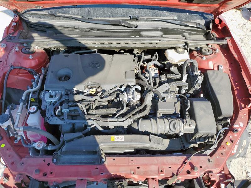 4T1DAACK2SU028858 - 2025 TOYOTA CAMRY XSE RED photo 11