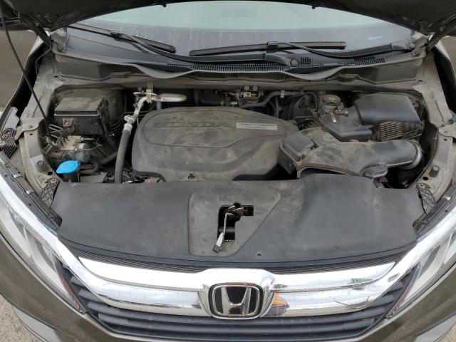 5FNRL6H56JB014859 - 2018 HONDA ODYSSEY EX Marron photo 12
