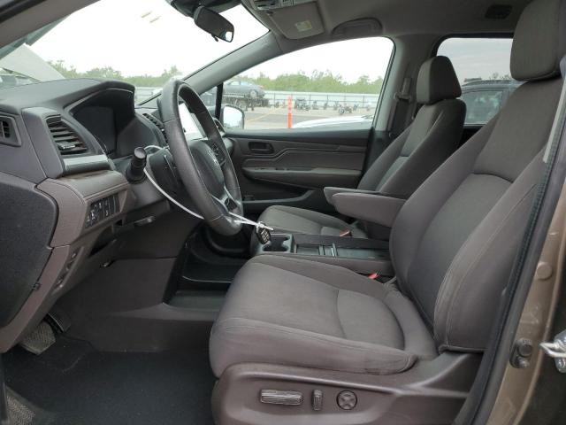 5FNRL6H56JB014859 - 2018 HONDA ODYSSEY EX Marron photo 7