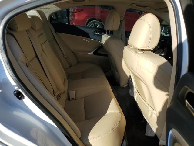 JTHBK262985077163 - 2008 LEXUS IS 250 WHITE photo 10