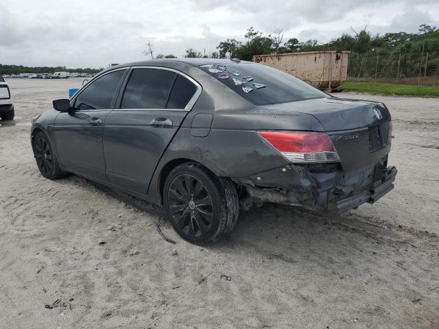 1HGCP26888A144775 - 2008 HONDA ACCORD EXL GRAY photo 2