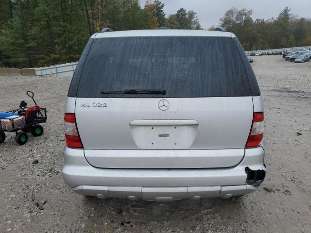 4JGAB54E92A291883 - 2002 MERCEDES-BENZ ML 320 ვერცხლისფერი ფოტო 6