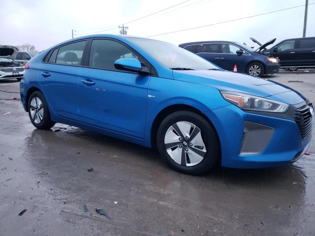 KMHC65LC0HU031229 - 2017 HYUNDAI IONIQ BLUE BLUE photo 4