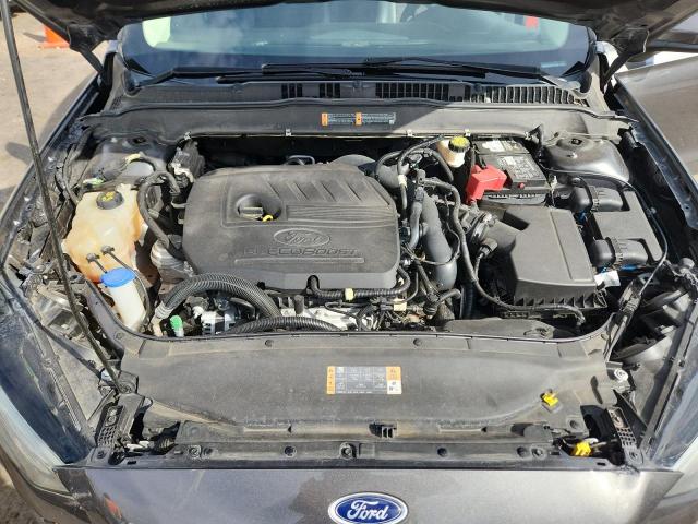 3FA6P0HD6HR407691 - 2017 FORD FUSION SE GRAY photo 11