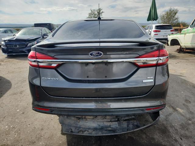 3FA6P0HD6HR407691 - 2017 FORD FUSION SE GRAY photo 6